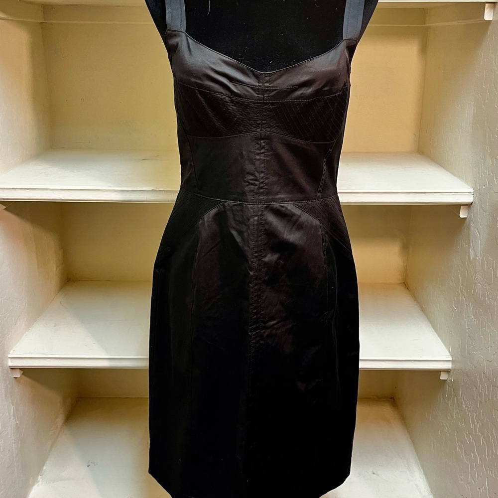 A black dress